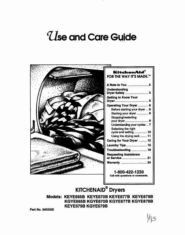 KitchenAid Clothes Dryer KEYE665B-page_pdf